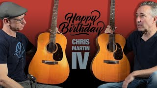 Video thumbnail for Celebrating Chris Martin's 70th Birthday with Two 1955 Replicas by Acoustic Letter