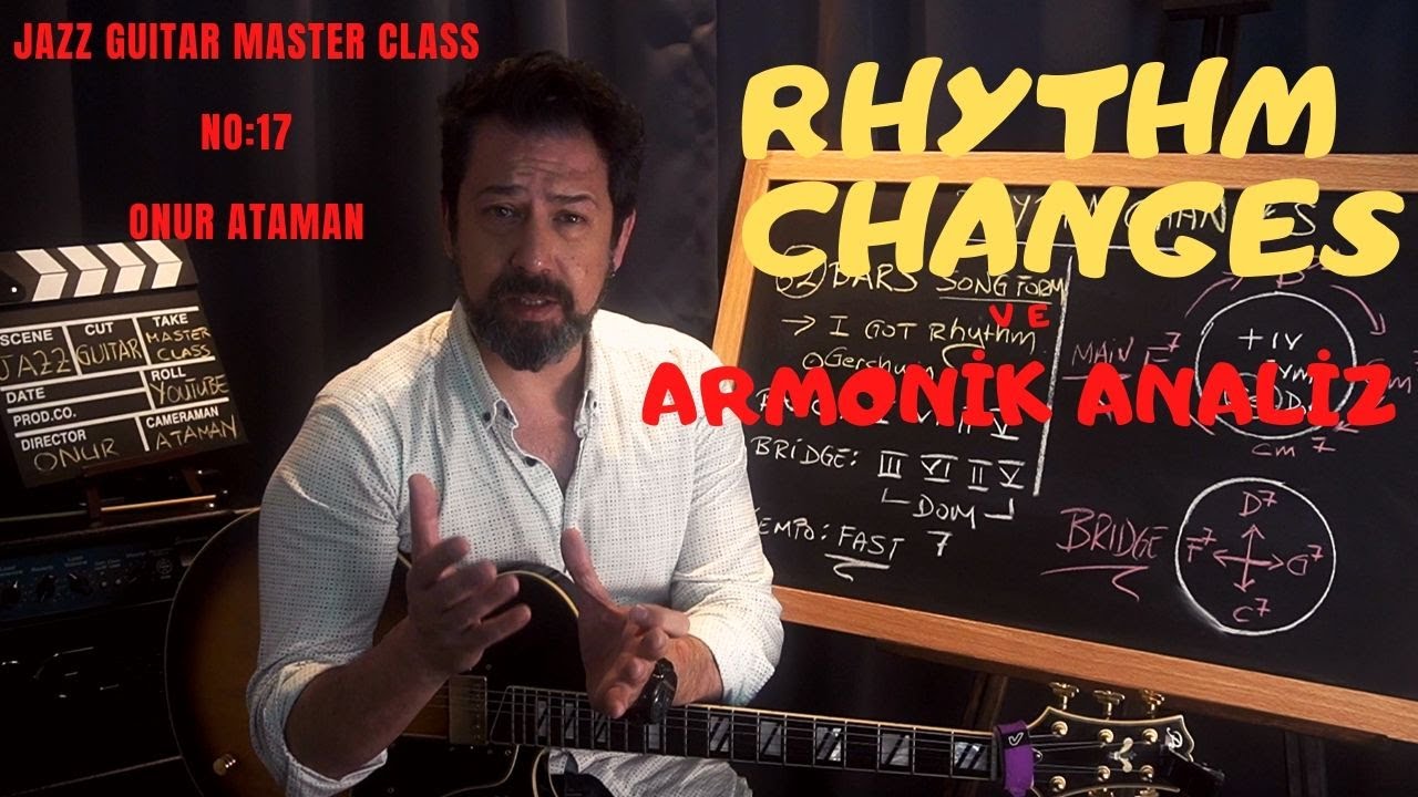 JAZZ GUITAR MASTER CLASS NO:17 / RHYTHM CHANGES / Armonik ve Ritmik Analiz
