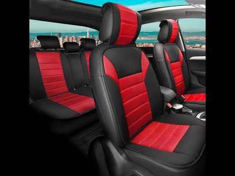 Quick Installation of Premium Front Car Seat Cushion for Sedan Truck SUV- FH Group® - FB201