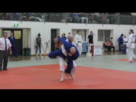 2019 SAIO Judo Championships, contest 46, u81, Rosco Corben + Igor Arzhintar