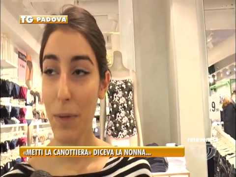 TG PADOVA (14/01/2017) - «METTI LA CANOTTIERA» DICEVA LA NONNA…