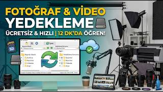 Fotoğrafçılar İçin Ücretsiz Yedekleme Rehberi | FreeFileSync Kullanımı