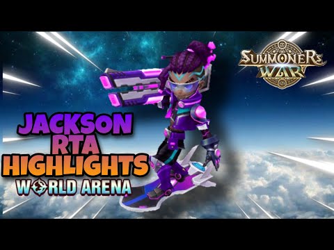 Dark Sky Surfer "JACKSON" RTA Highlights - Summoners War