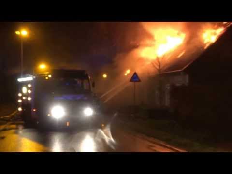 Uitslaande brand woonboerderij; Heikantsebaan 16 Berkel-Enschot; 20-02-2014