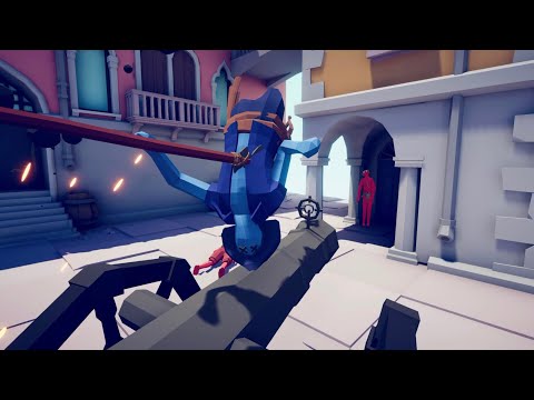 Me and Spear Trio Vs Bomb Trio! Totally Accurate Battle Simulator (TABS)