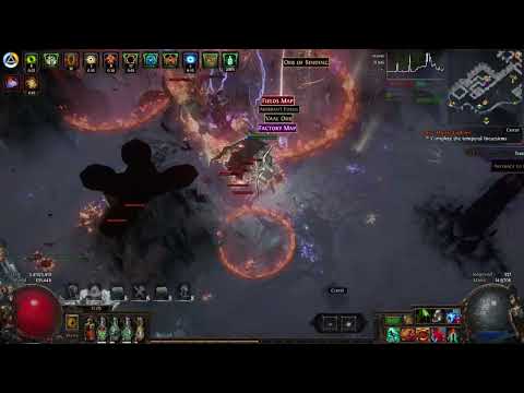 Poe 3.18 Lightning Strike Raider map showcase