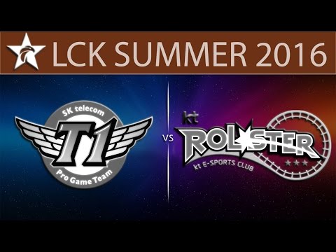 [LoL LCK] SKT vs KT Game 5 | LCK Sumer 2016 (10.08.2016) - SK Telecom T1 vs KT Rolster