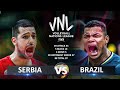 Serbia vs Brazil | Men's VNL 2024