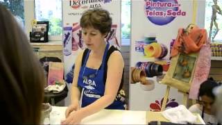 Parte 2: Consejos para trabajar con pintura para Telas y Seda de Alba Artística