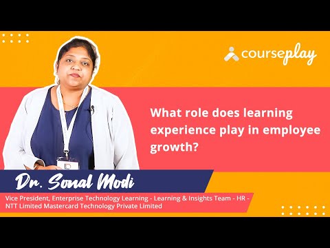 Dr. Sonal Modi talks about the role of learning experience in employee growth