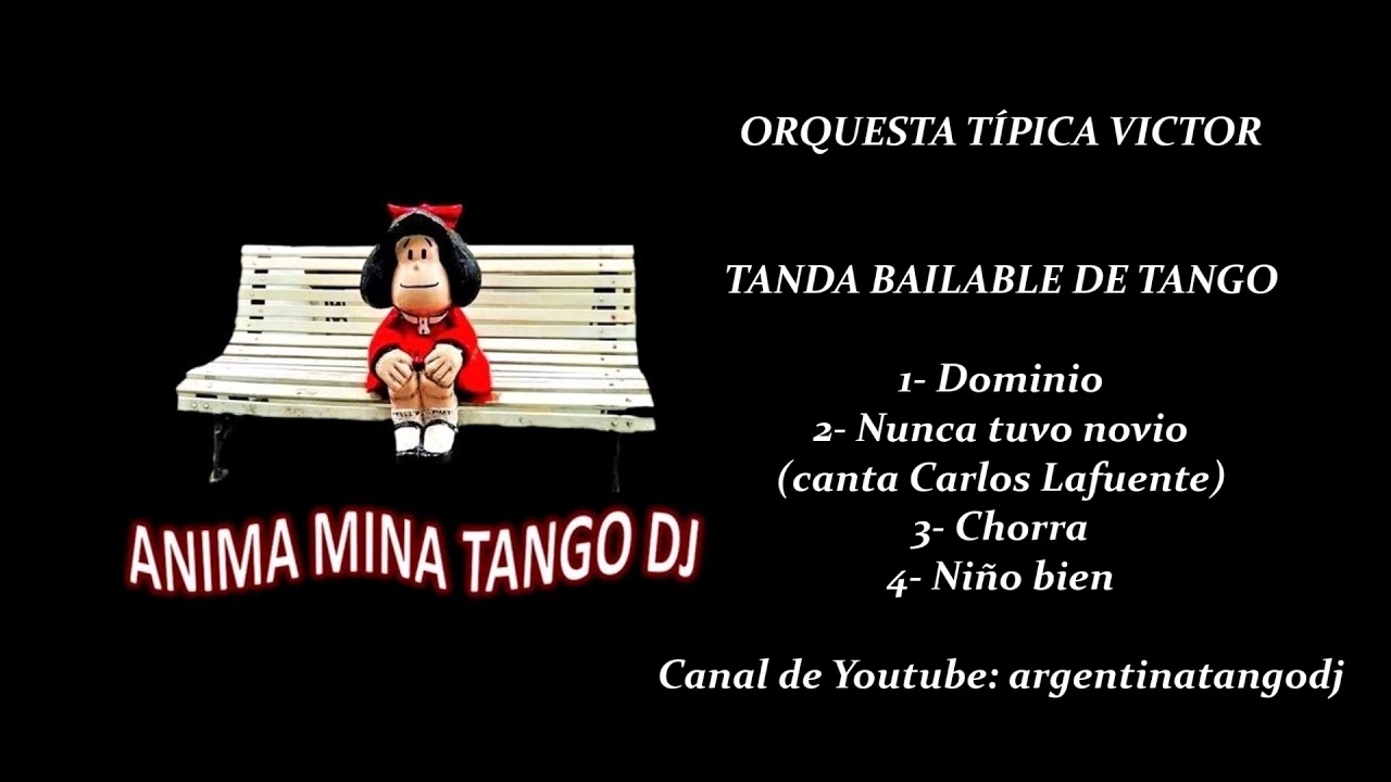 ORQUESTA TÍPICA VICTOR: TANDA BAILABLE DE TANGO (SELEZIONE DI ANIMA MINA TANGO TJ)
