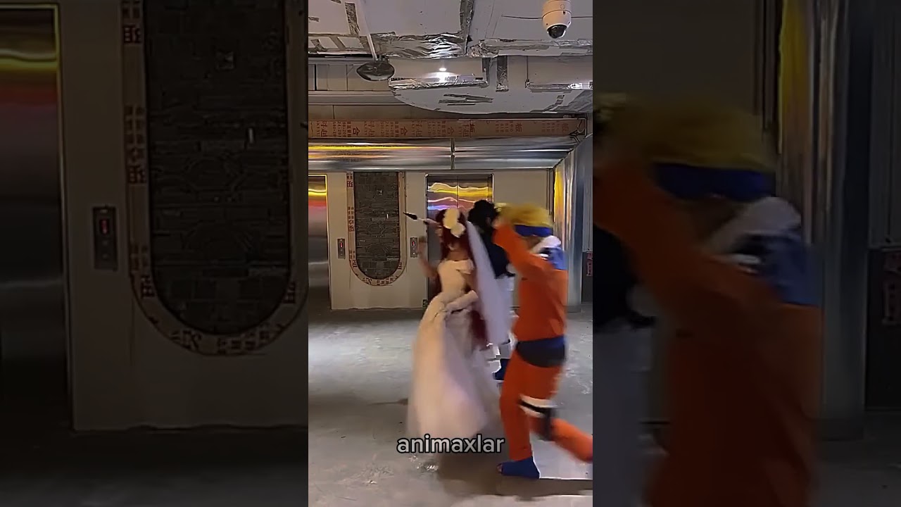 demon slayer vs Naruto cosplay