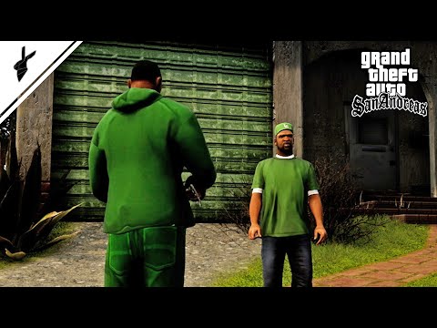 GTA San Andreas The Definitive Edition Gameplay Walkthrough Part 16 - HOMECOMING
