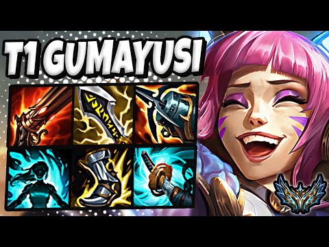 T1 Gumayusi Jinx ADC vs Caitlyn - Patch 12.23 Korea Challenger ✅