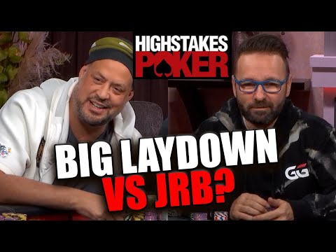 BIG LAYDOWN vs JRB?! - HIGH STAKES POKER TAKES with Daniel Negreanu 06