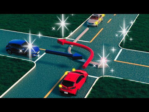 L'87% sbaglia in questo compito. CHI HA LA PRECEDENZA? Esami di guida e regole stradali negli USA