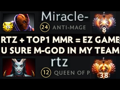 MIRACLE vs ARTEEZY & TOP 1 MMR! Let Anti Mage Free Farm & The Result 7.27 Dota 2 Pro Gameplay