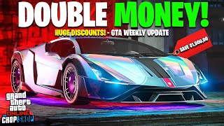 DOUBLE MONEY, BIG DISCOUNTS & LIMITED-TIME CONTENT - GTA ONLINE WEEKLY UPDATE!