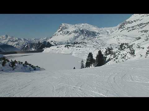 Galtür - 14. Februar 2010 - Abfahrt am Kopssee