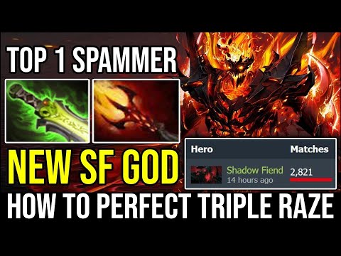 How to Use Shadow Raze Like a Pro SF Even 5 Men Gank Can't Do Anything | Dota 2 Guide