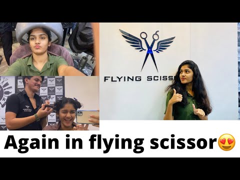 Again in Flying Scissor unisex salon 😍 |sayali waghmare | Vlog 19| #marathi ￼