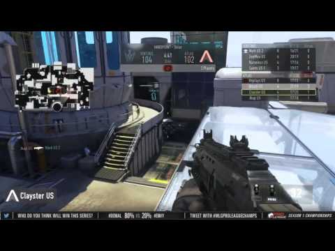 MLG AW Season 1 Playoffs -  Denial Esports vs EnvyUs Map 1