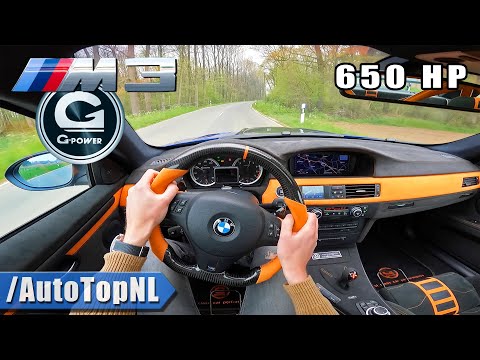 650HP BMW M3 E92 G-Power *SUPERCHARGED* POV by AutoTopNL