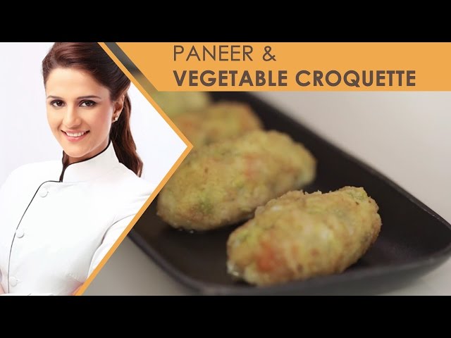 Paneer & Vegetable Croquette