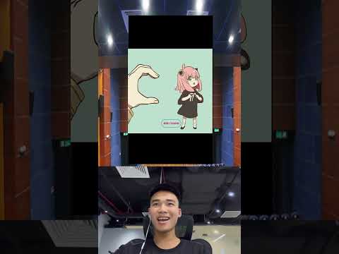 【ダミアニャ】❤️指ハート Anya x Damian❤️Finger Heart - Fancy Refill|#shorts #spyxfamily #アーニャ