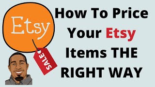 How To Price Your Etsy Items THE RIGHT WAY | Making A Good Profit With Printful Products