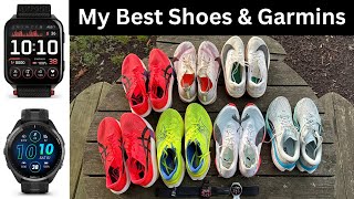 My Running Shoe Rotation & Garmin Watches inc Fast-R 3, Velocity Nitro 4, Metaspeed Tokyo, Venu X1