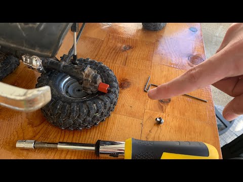 How to install widening kit in traxxas Trx4