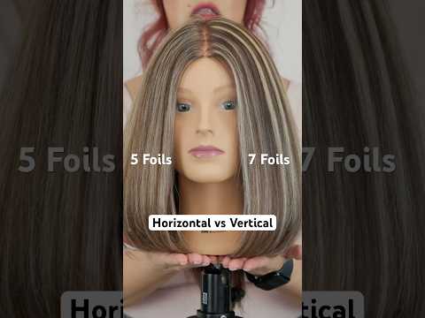 Which foil highlight placement is best? Horizontal VS ￼ Vertical #foilhighlights