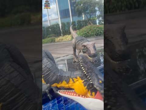 T-Rex Meets Mosasaurus Jurassic World Rebirth