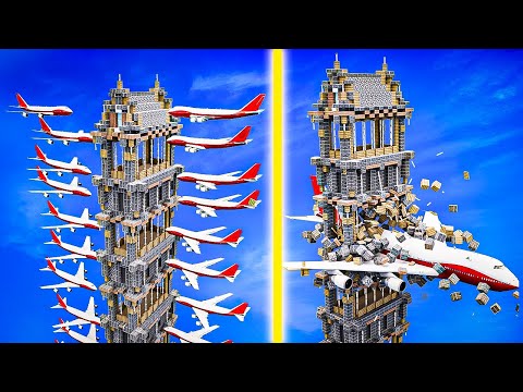🔥 Ultimate Teardown Destruction – Airplanes vs. Entire City! 💥