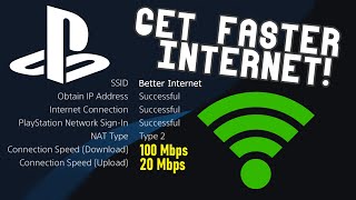 How to Increase Your Internet Speed On PS4! (2020) (EASY) | SCG