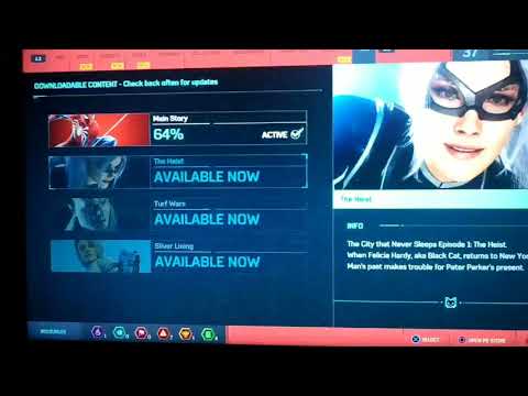 How to play Spiderman's PS4 DLCs (Workaround when is not available after your purchased.)
