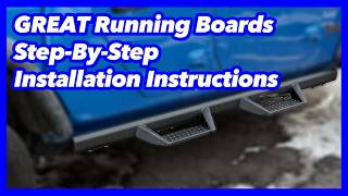 Binary Star Curve Design Running Boards for Jeep Gladiator