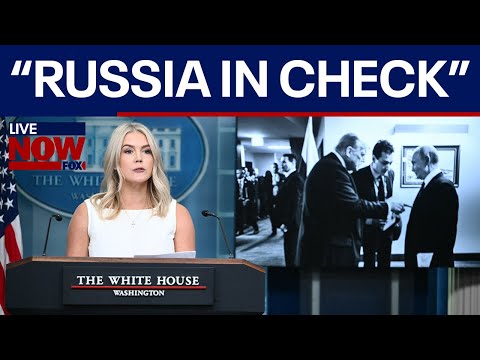 Video | Karoline Leavitt holds first briefing amid Putin-Zelenskyy meetings "No boots on the ground"