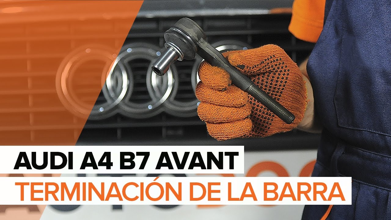 Cómo cambiar: rótula de dirección - Audi A4 B7 Avant | Guía de sustitución