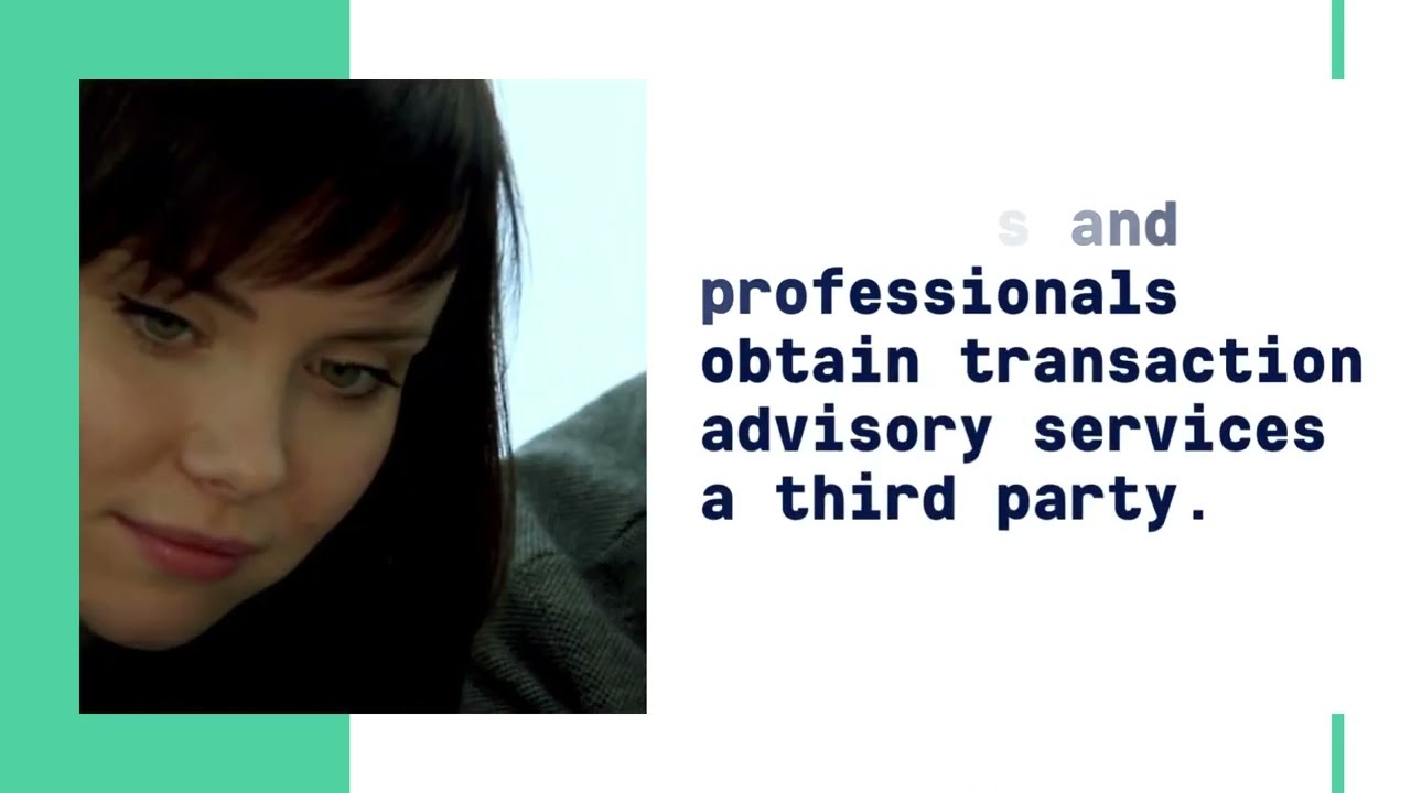 What exactly is Transaction Advisory? - TruAnalytics