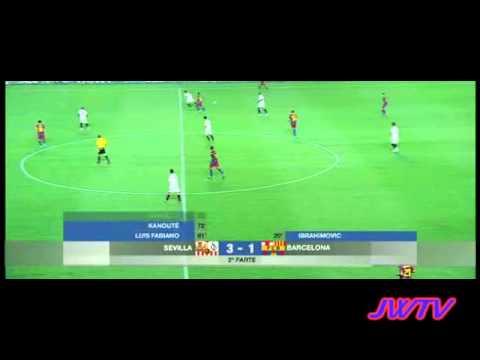 Thiago Alcantarà vs Sevilla (Spanish Supercup 10-11)