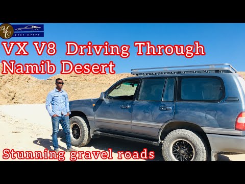 Travel Namibia Road Tips | Amazing Gravel Route Through the Namib Desert | Land Cruiser VX V8 | 🇳🇦