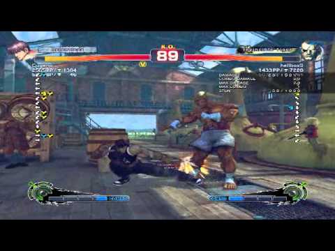 Ultra Street Fighter IV battle: Guy vs Sagat
