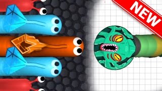 AGAR.IO IN SLITHER.IO?!?! - Brand New Agar.io Skin In Slither.io - Top Player Gameplay (Mods/Hacks)