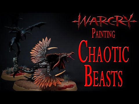 Quick painting Chaotic Beasts for Warcry