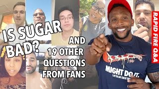 Rapid Q&amp;A: "Is sugar THAT bad?" &amp; 19 Other Fan Questions / Preguntas y Respuestas Rápidas