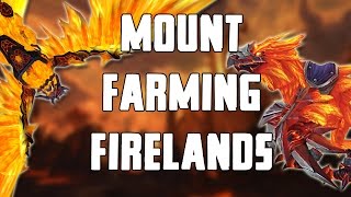 Solo Mount Farming Firelands Walkthrough/Commentary