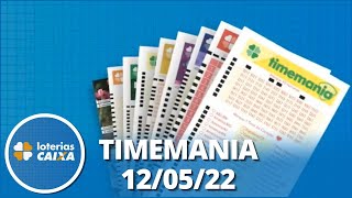Resultado da Timemania - Concurso nº 1782 - 12/05/2022