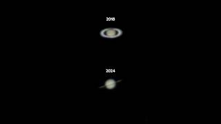 The views of Saturn - 2018 vs 2024